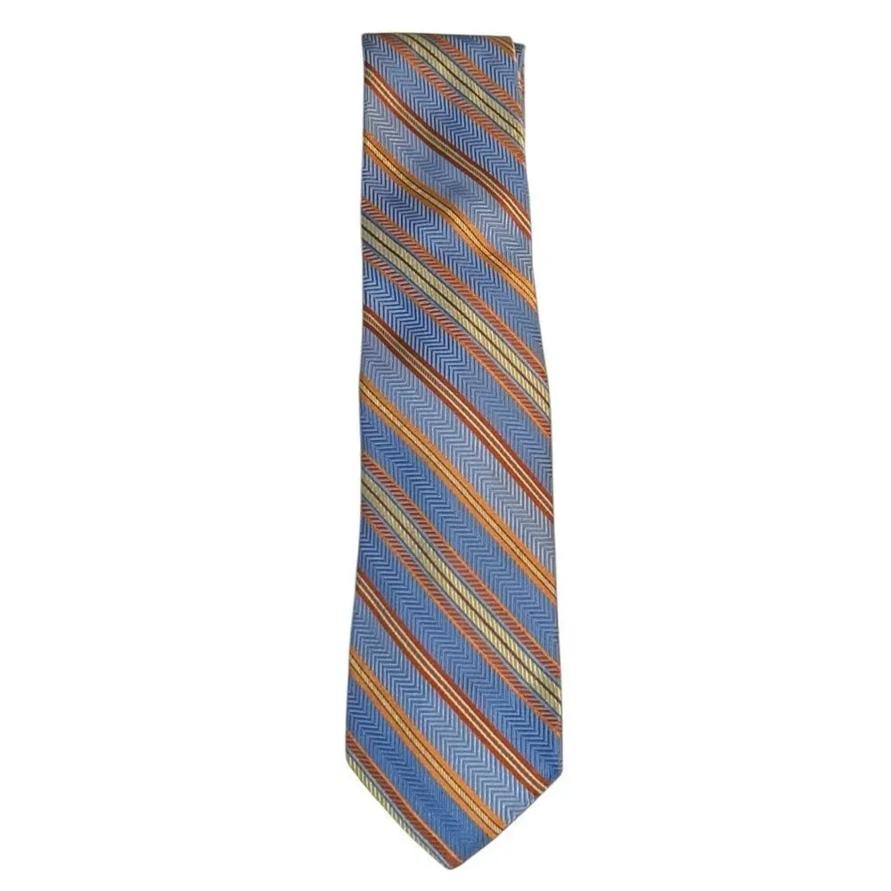 Michelsons Stripe Classic Silk Men’s Tie.EUC